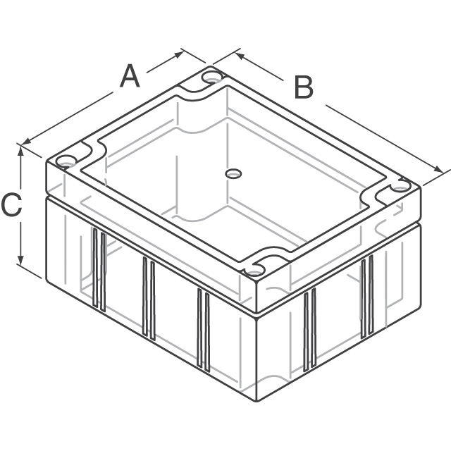 BT-2727 Bud Industries  Cajas
